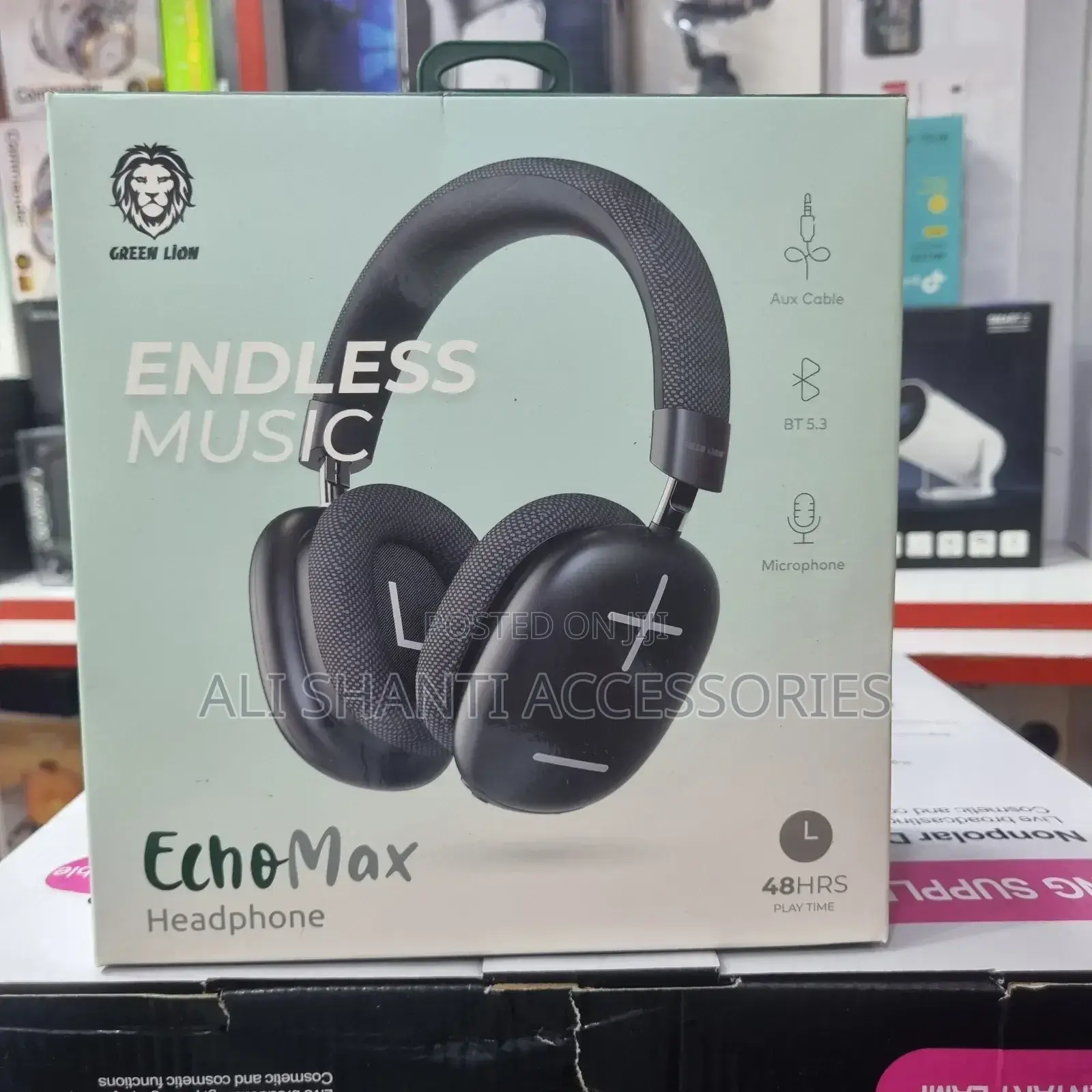 Echo Max Super Bass/ Deep Bass Wireless Headphone