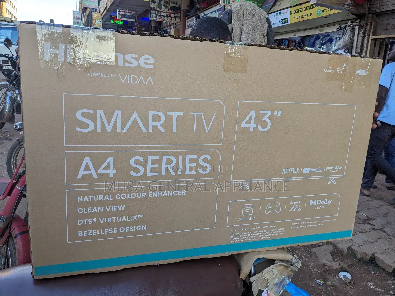 Hisense 43inch Smart Frameless Full Hd