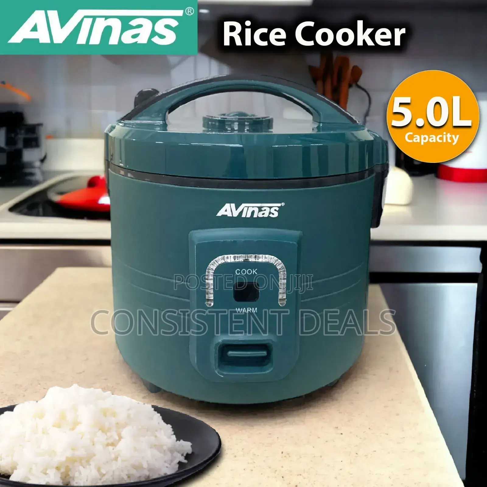 Avinas AV-505 Electric Rice Cooker 5litres