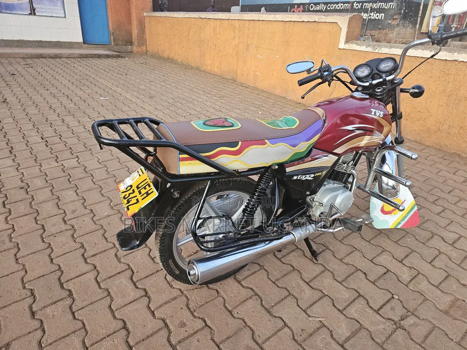 TVS XL 100 2017 Red