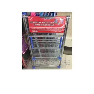 Stainless Steel Folding Clothes Drying Stand.