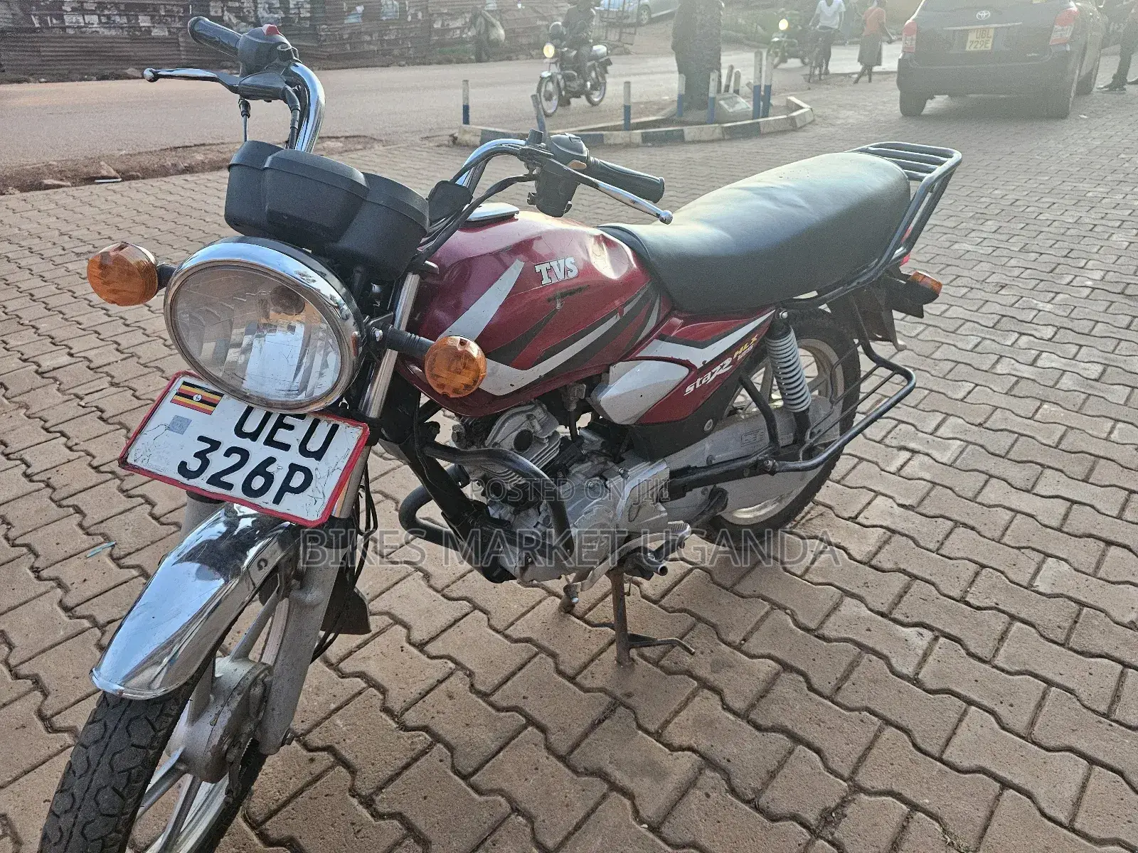 TVS HLX 125 2018 Red