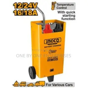 INGCO Battery Charger - Orange