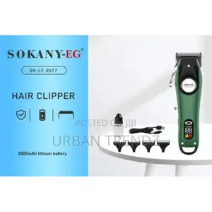 Electric Trimmer for Hair and Beard-Multicolour