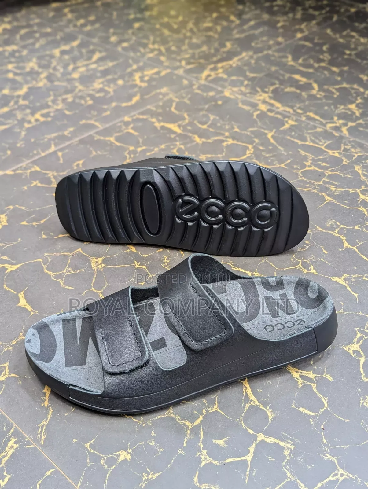 Men's Echo Sandals /High Leather and Rubber