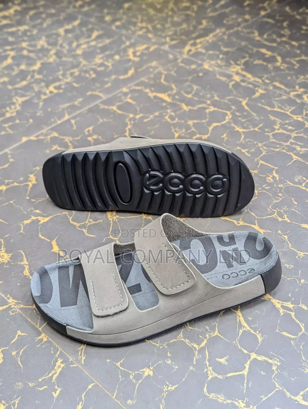 Men's Echo Sandals /High Leather and Rubber