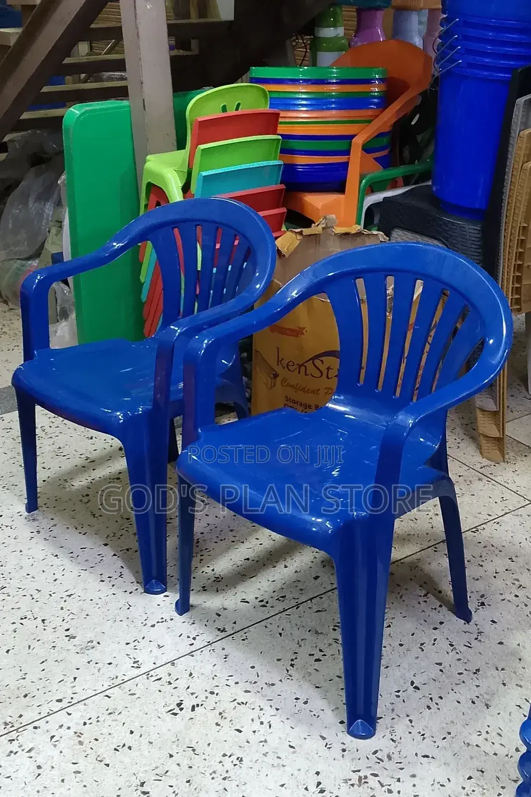 Blue Plastic Chairs Plastic Chairs Armed