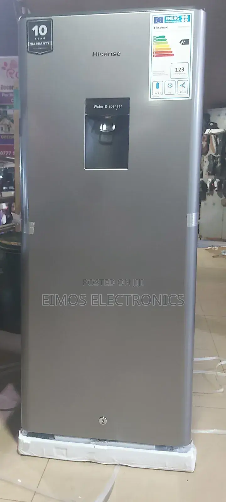 229 Litred Hisense Fridge Single Door With Despenser