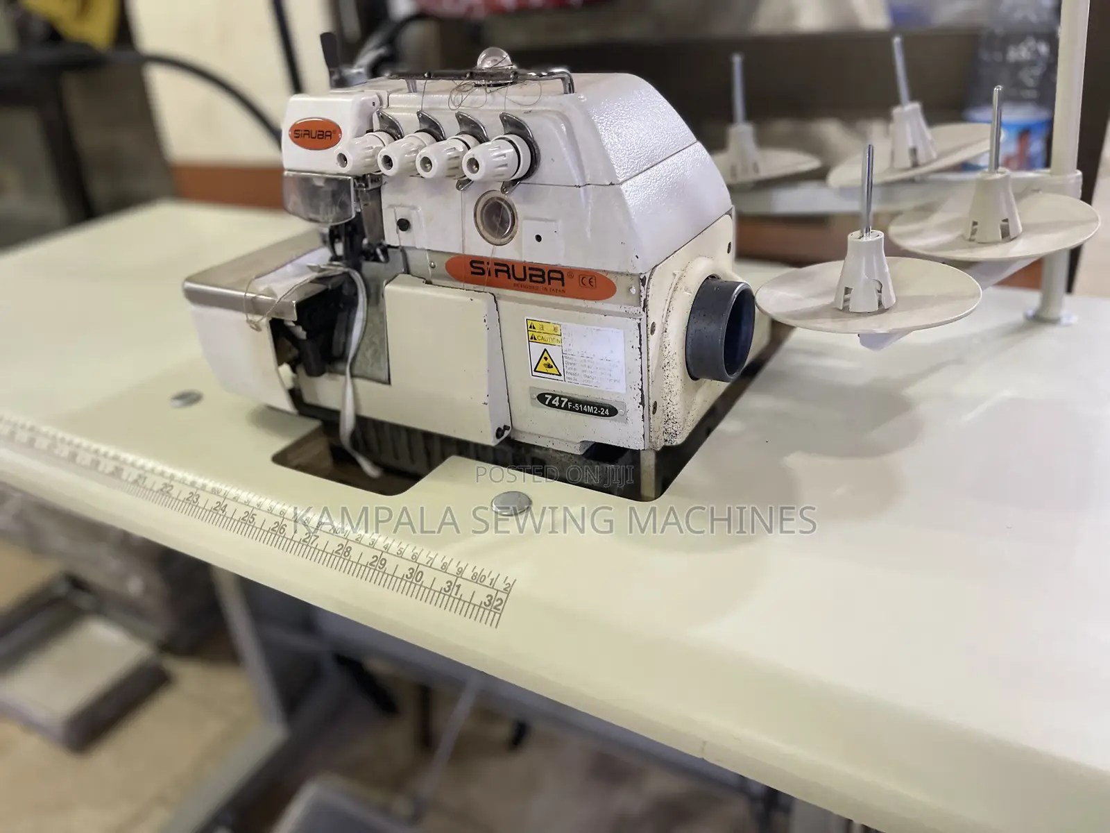 Industrial Siruba 2 Overlock Sewing Machines
