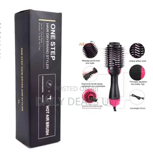 Electric One Step Hair Straightener Comb