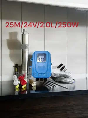 25m Heavy Duty Submersible Solar Water Pump (25m/24v/2.0l)