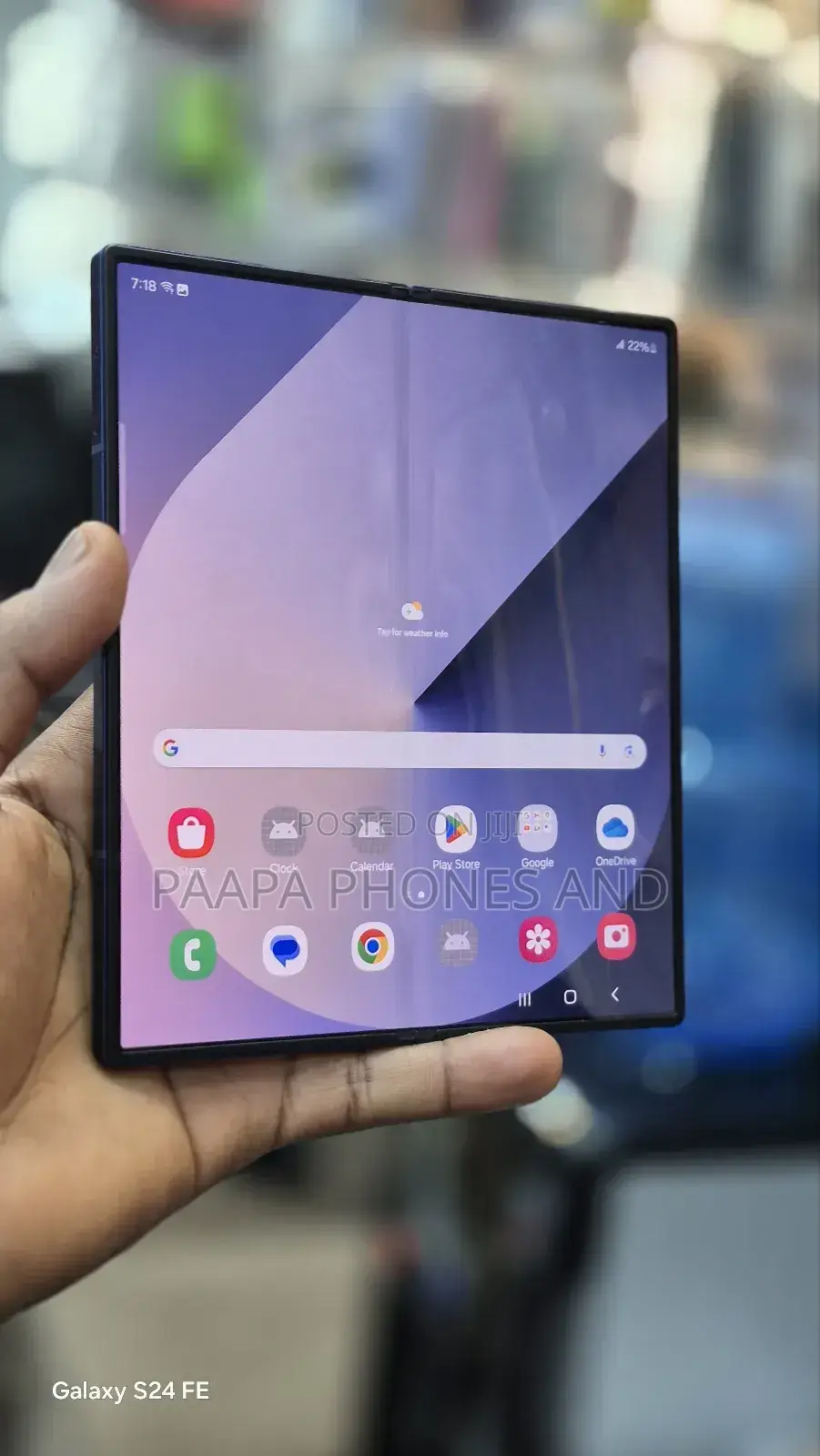 Samsung Galaxy Z Fold6 256 GB Blue