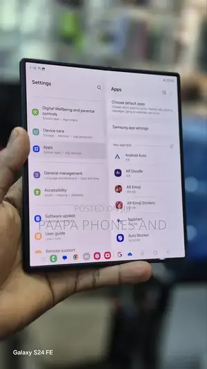 Samsung Galaxy Z Fold6 256 GB Blue