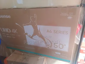 Brand New Hisense 50 Inches UHDK4 Flat Screen With Inbuilt