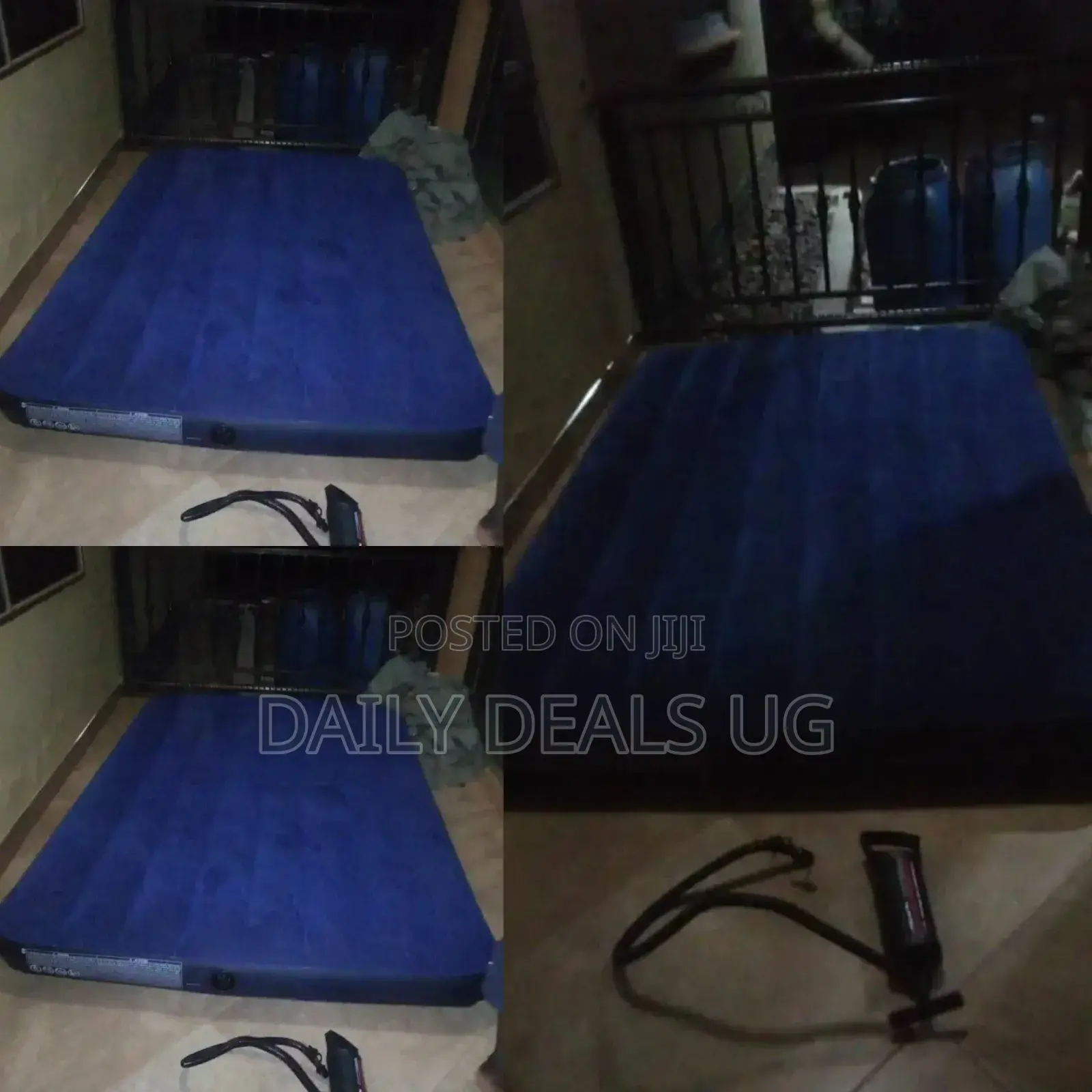 Inflatable Air Mattress With Free Pump