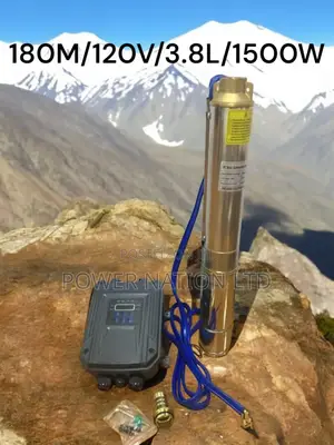 (180m/120v/3.8l Per Hour) 180m Submersible Solar Water Pump