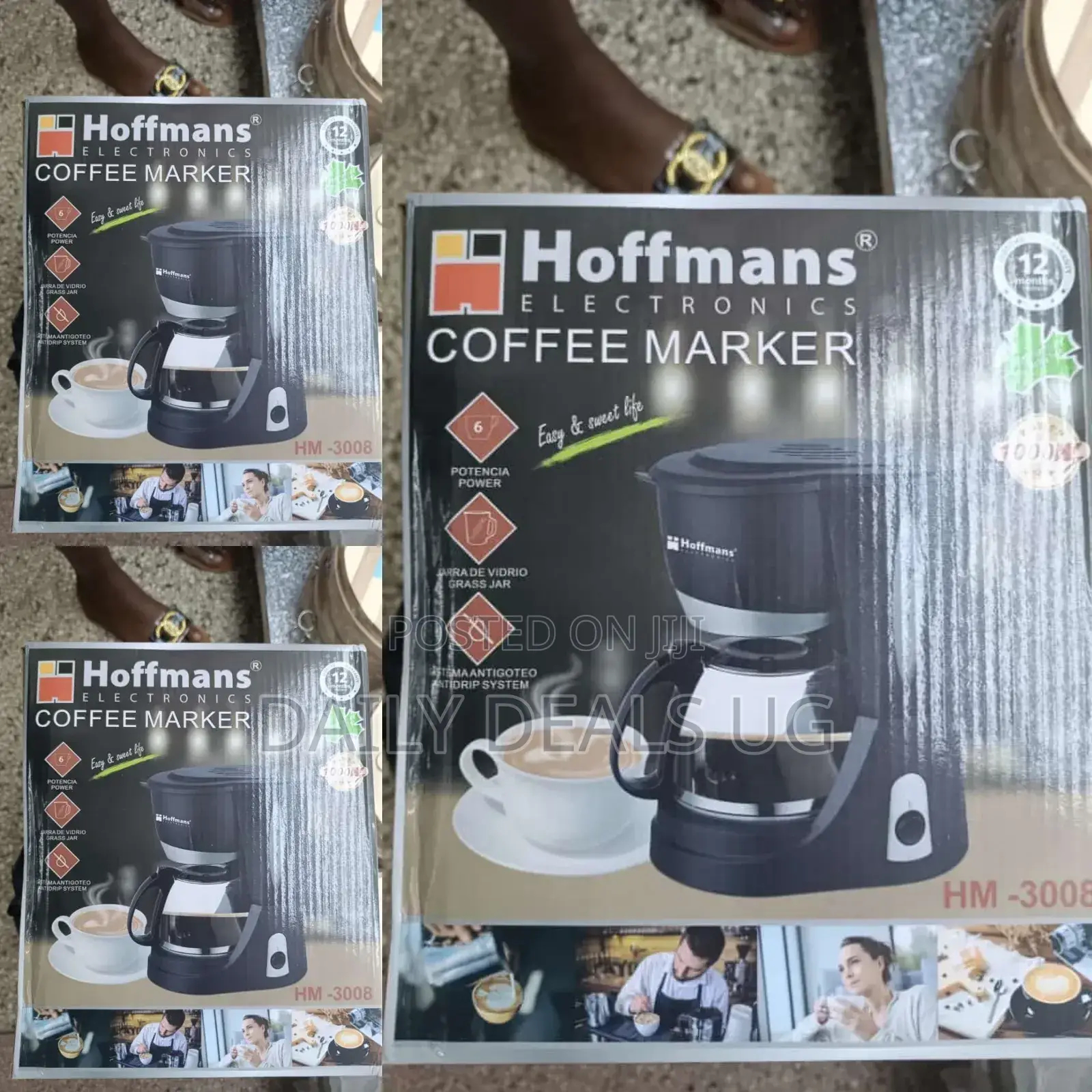 Electric Hoffman's Coffee Maker