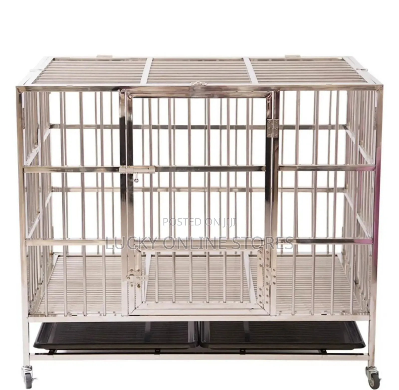 Extra Large Strong Metallic Dog Cage
