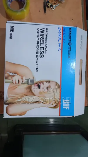 Professional UHF Wireless Mcp Syst H Dual Mic Trmt Receiver