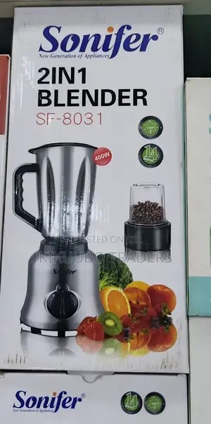 Sonifer Stainless Steel 2in1 Blender