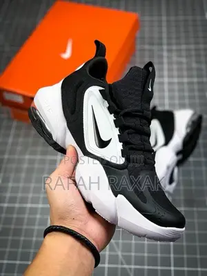 Original Black/White Nike Air Max Alpha Savage Running Shoes