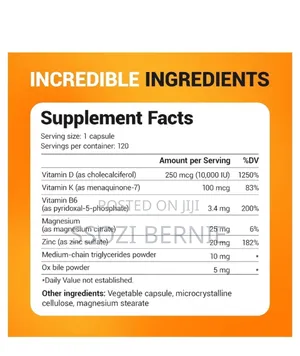Dr. Berg v D3 4 Energy, Vitality, Joint Heart Health