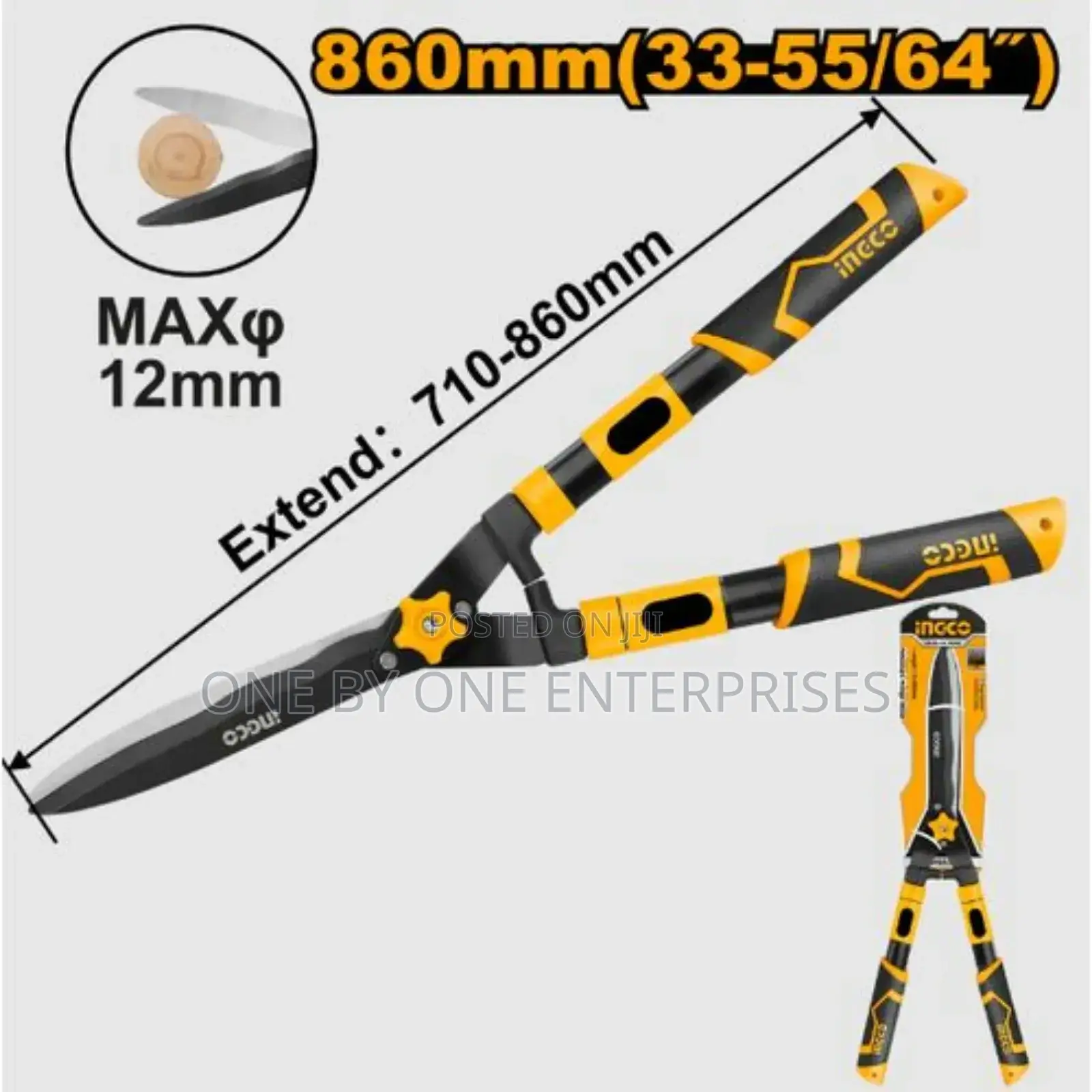 INGCO Hedge Shear - Orange
