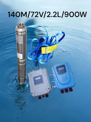 140m Heavy Duty Submersible Solar Water Pump (140m/72v/2.2l