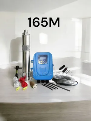165m Distance Heavy Duty Submersible Solar Water Pump