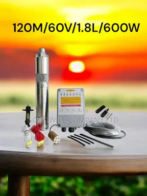 (120m/60v/1.8l Per Hour) 120m Submersible Solar Water Pump