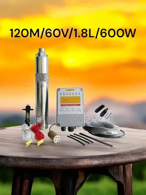 120m Heavy Duty Submersible Solar Water Pump (120m/60v/1.8l