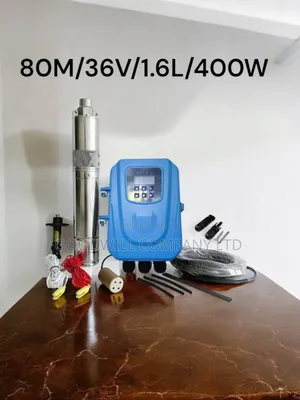 80m Heavy Duty Submersible Solar Water Pump (80m/36v/1.6l