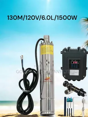 130m Heavy Duty Submersible Solar Water Pump (130m/120v/6.0l
