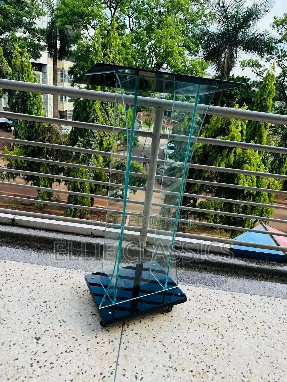Glass Podium