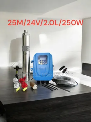 (25m/24v/2.0l Per Hour) 25m Submersible Solar Water Pump