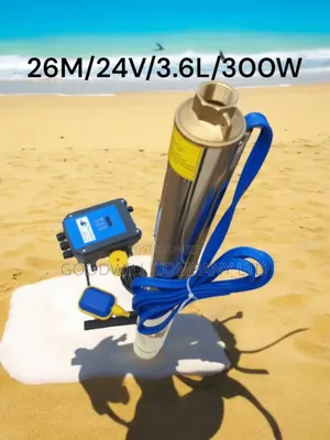 (26m/24v/3.6l Per Hour) 26m Submersible Solar Water Pump