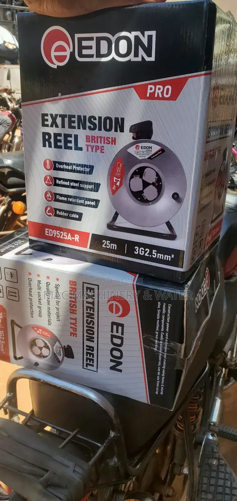 Extension Cable Reel / Extension Cord 25 Metres