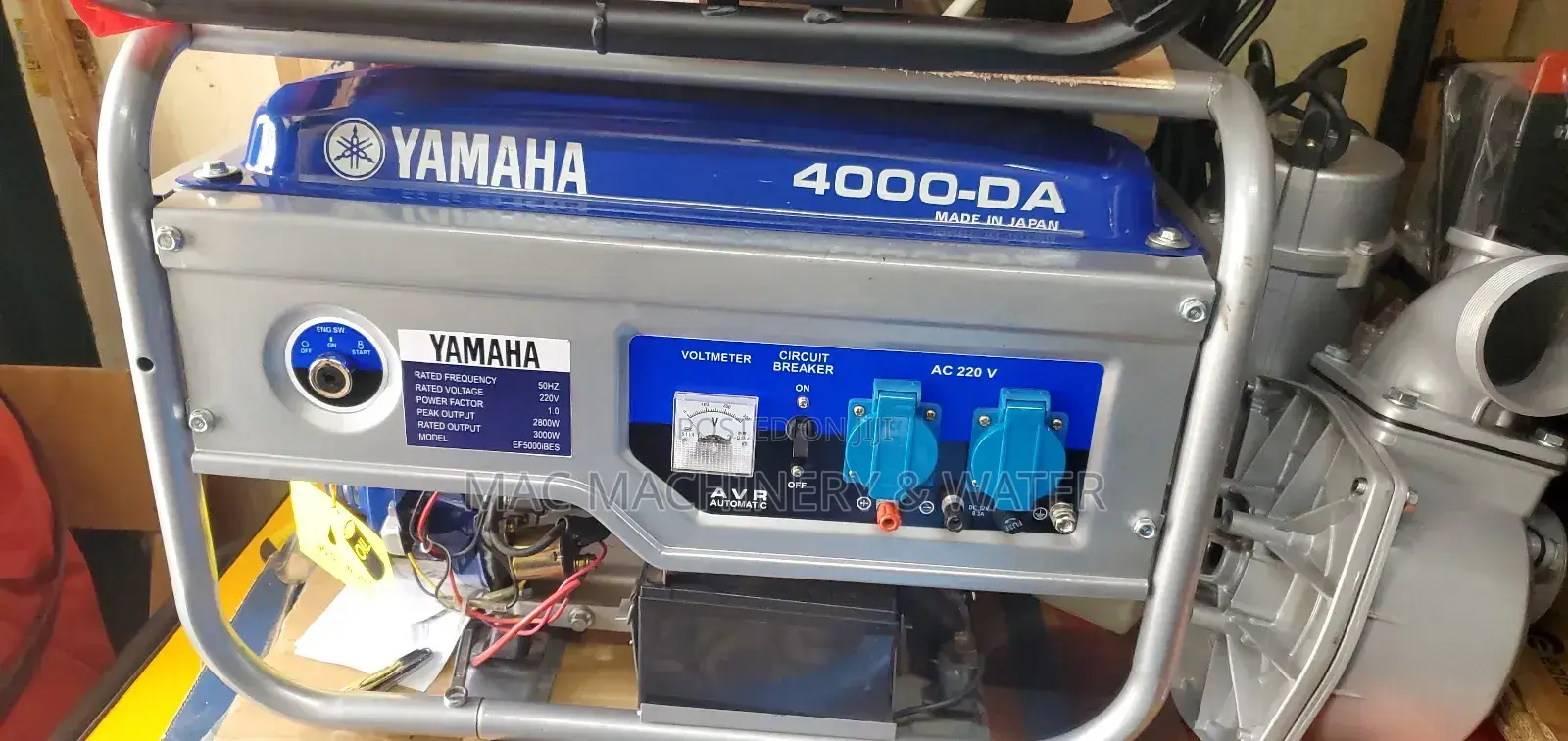 Yamaha Generator 4000 Da 4kva /3.8kw