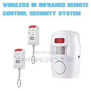 Wireless Remote Controlled PIR Mini Alarm