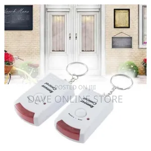 Wireless Remote Controlled PIR Mini Alarm
