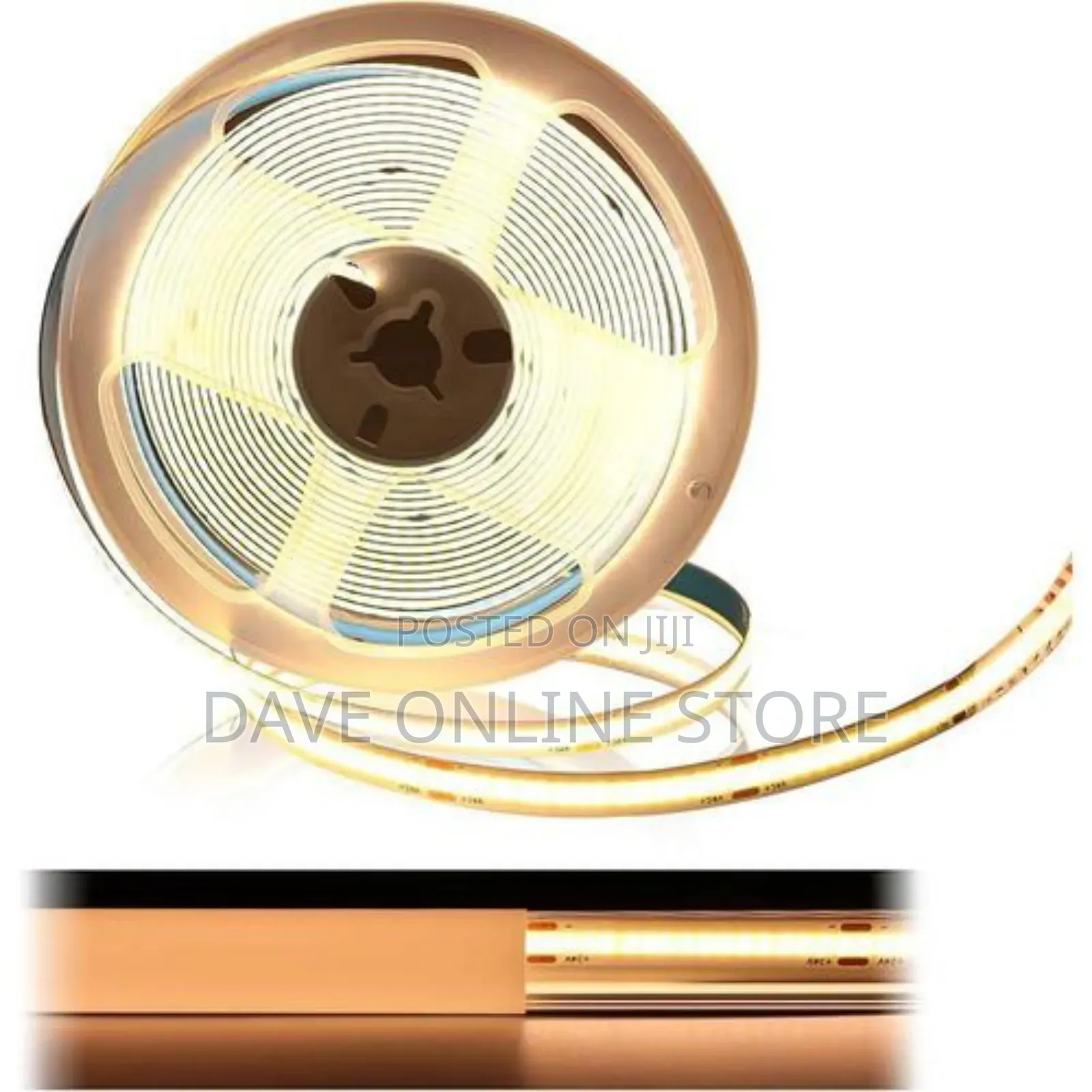 16.4ft/5 Meter COB LED Strip Lights LED Warm White