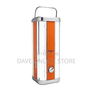4 Lights in 1 Emergency Rechargeable LED Lamp-White/Orange
