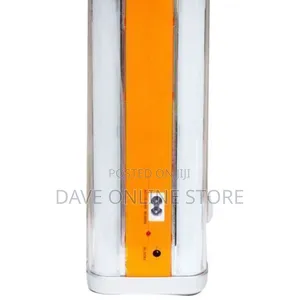 4 Lights in 1 Emergency Rechargeable LED Lamp-White/Orange