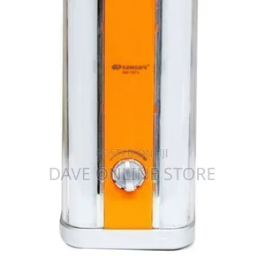 4 Lights in 1 Emergency Rechargeable LED Lamp-White/Orange