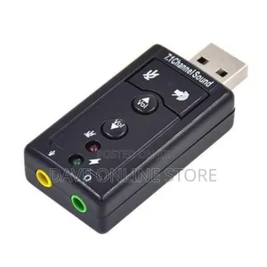 USB External Stereo Sound Adapter USB 7.1 Channel Sound