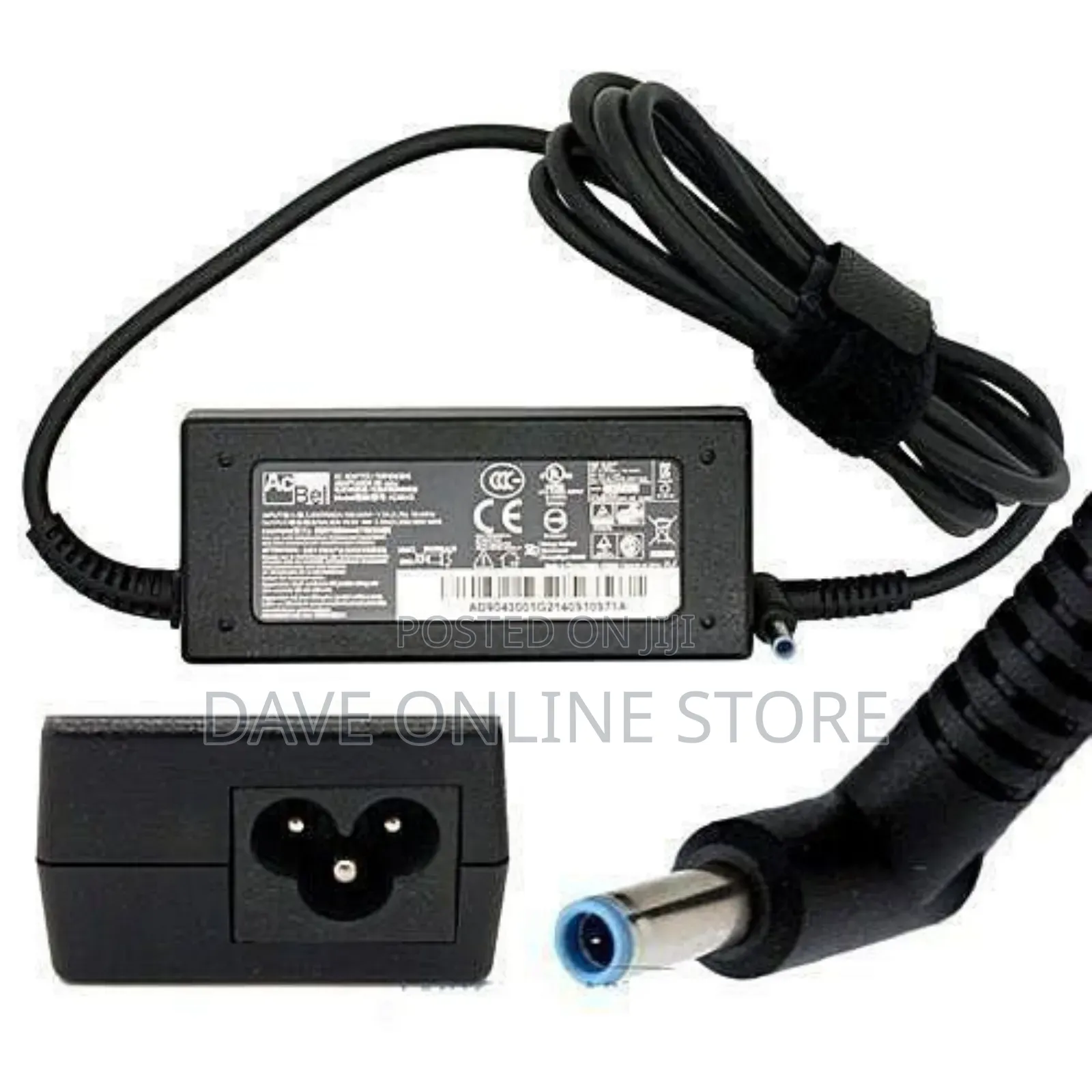 Hp Original Laptop 19.5V 3.33A 65W Adapter - Black
