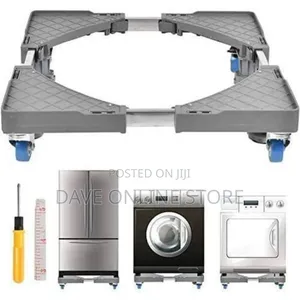 Fridge Stand Mount Mover Base -Grey