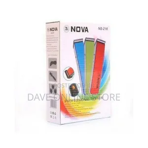 Nova Professional Rechargeable Trimmer - Multicolor