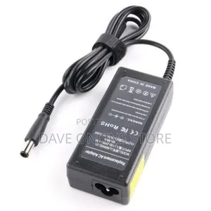 DELL Big Pin(New Model) Laptop Charger 19.5V - Black