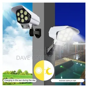 Solar Security Dummy Camera Solar Light With Motion Sensor